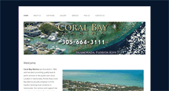 Desktop Screenshot of coral-bay-marina.com
